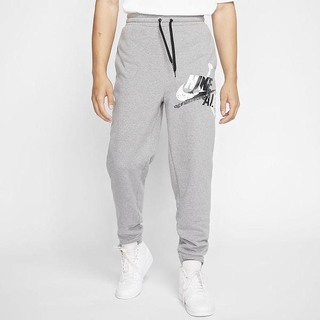 Pantaloni Nike Jordan Jumpman Classics Lightweight Fleece Barbati Gri Inchis Albi | GXJR-38706